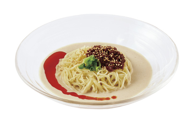 柚子入り豆乳担々涼風麺　イートイン　　682円（税込）