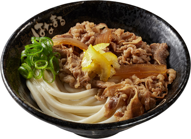 ゆず牛肉つけ麺(冷温)（小）790円、(中)980円