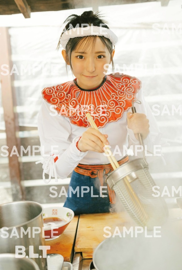 「B.L.T.2026年5月号」セブンネットショッピング購入特典ポストカード【田中沙友利（AKB48） 】