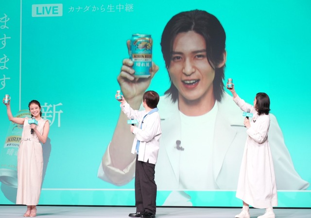 今田美桜、内村光良、天海祐希、目黒蓮【撮影：小宮山あきの】