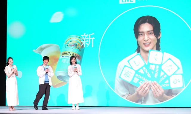 今田美桜、内村光良、天海祐希、目黒蓮【撮影：小宮山あきの】