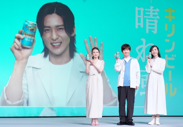 今田美桜、内村光良、天海祐希、目黒蓮【撮影：小宮山あきの】