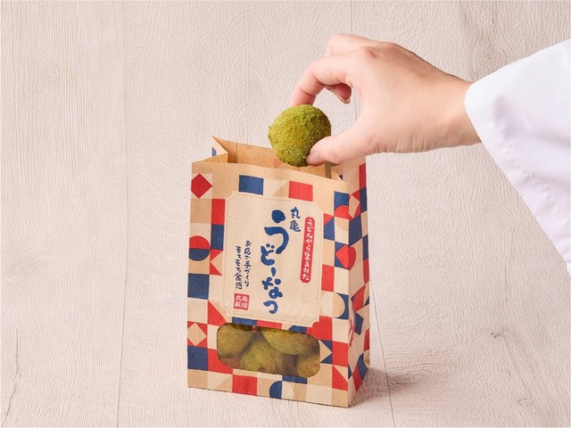 『丸亀うどーなつ 抹茶味』 300円（税込） 5個入り
