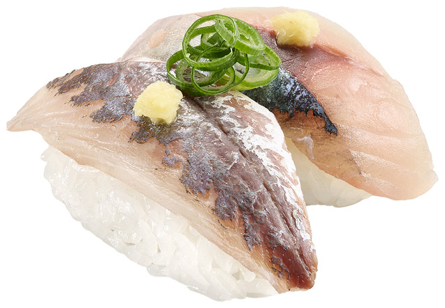 あじとサバの食べ比べ