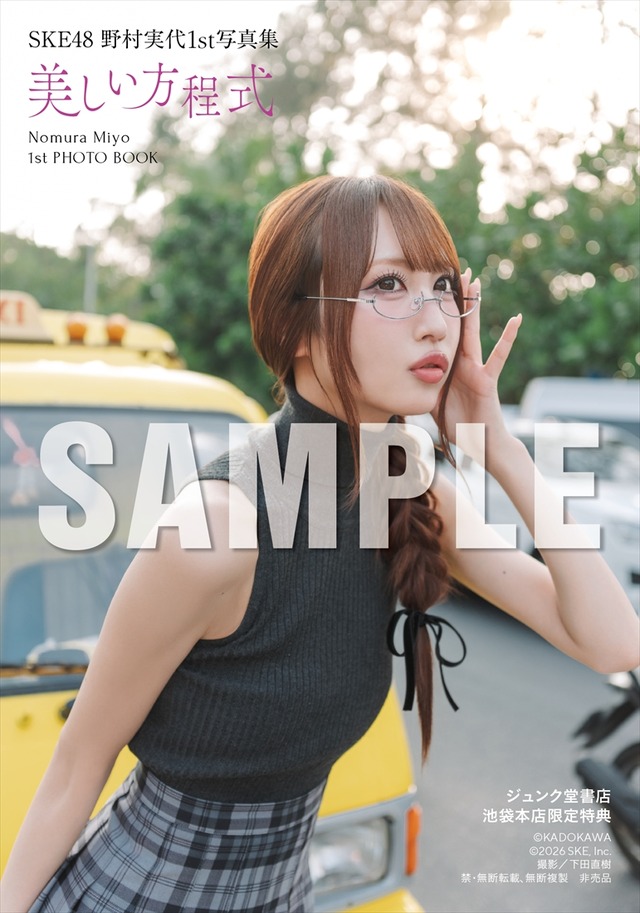 野村実代 1st写真集『美しい方程式』特典