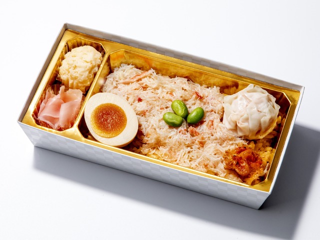蟹飯弁当　1,650円／うぶか