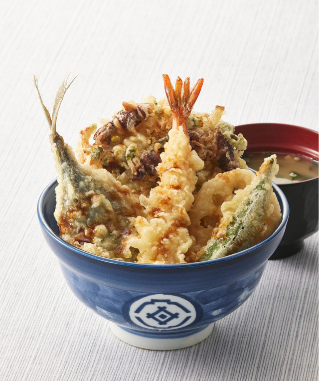「海かぜ天丼（みそ汁付）」1,190円（税込）