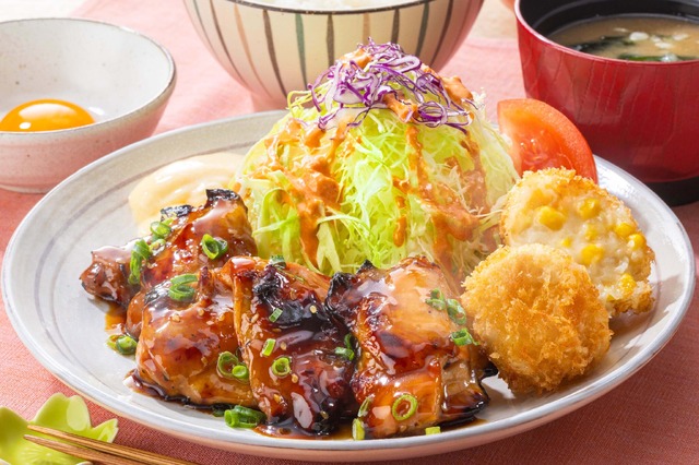 懐かしの甘から照り焼きチキン