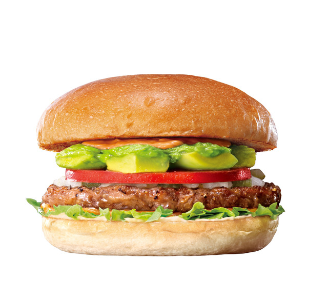 「アボカドビーフバーガー」590円（税込）