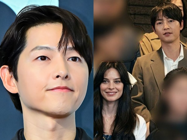 俳優ソン・ジュンギ、イギリス出身妻とともに初めて公式の場に登場！仲睦まじい姿が話題