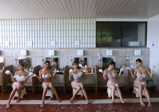 R・I・P GIRLS2025 写真集『湯けむり にゅうよく旅～BEST SELECTION』撮影：中山雅文