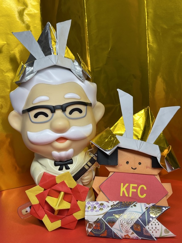 40年以上続くKFCの伝統行事「武者カーネル」