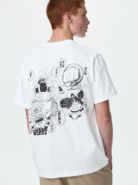 「ワンピース」ルフィの“歴代ギア”が揃い踏み！ユニクロ「集英社100周年UT」第2弾 Tシャツのデザインが名シーンだらけ