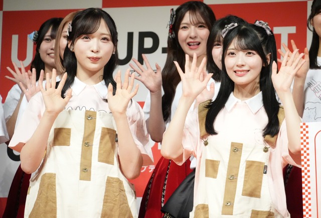 「UP-T×AKB48 Group新CM発表会」【撮影：小宮山あきの】