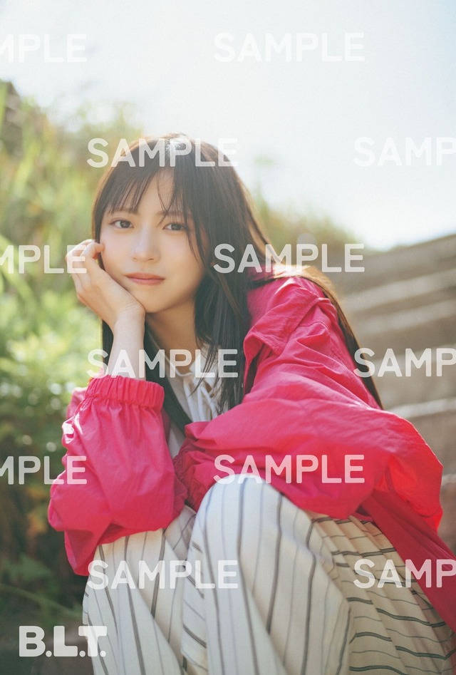 「B.L.T.2026年7月号」ローソンエンタテインメント購入特典ポストカード【正源司陽子（日向坂46）A】
