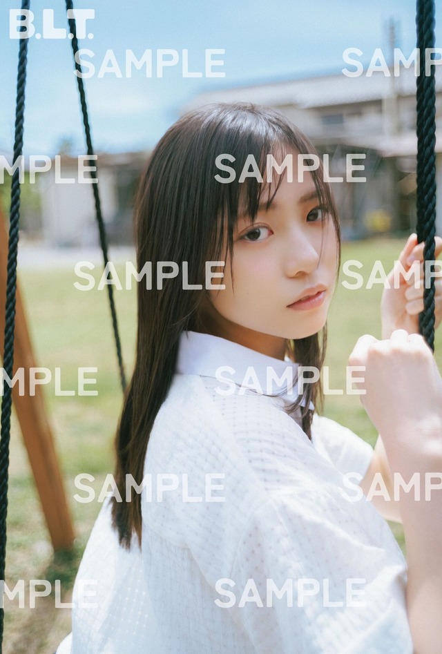 「B.L.T.2026年7月号」ローソンエンタテインメント購入特典ポストカード【正源司陽子（日向坂46）B】