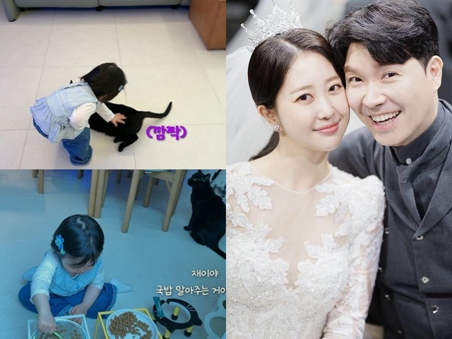 23歳年下の妻と結婚、53歳でパパになった韓国タレントに“愛猫虐待”疑惑？ 娘を放置する動画めぐり賛否