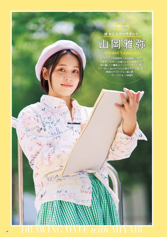 【中面・扉】SUNNY GIRL vol.13　 山岡雅弥