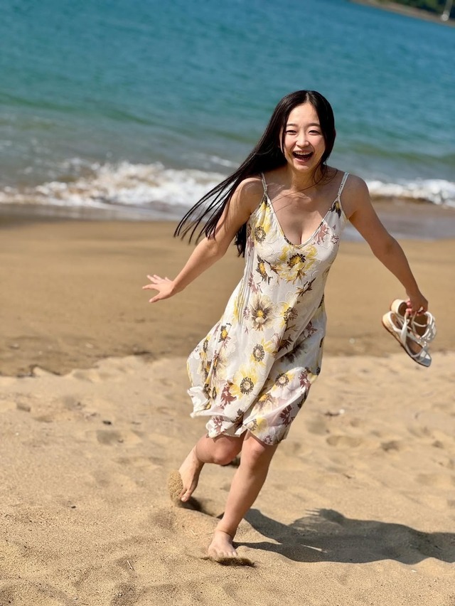 （写真はちばひなのの公式Instagramから）※所属事務所に掲載許諾をもらっています