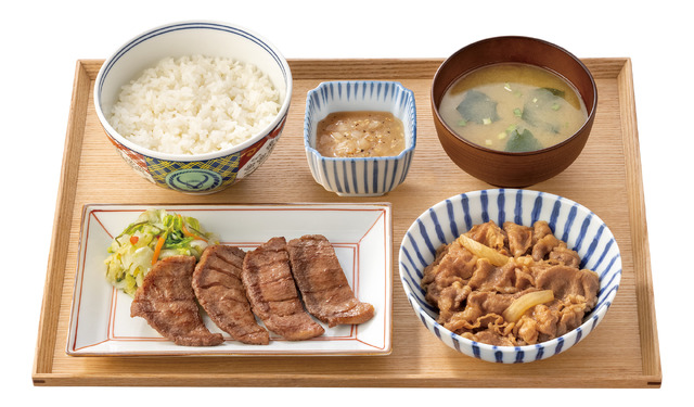 牛たん・牛皿御膳（4切）