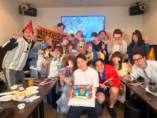 おばたのお兄さん誕生日報告「38歳かよ！もう40じゃん。しじゅーー」妻・山崎夕貴アナからサプライズ祝福