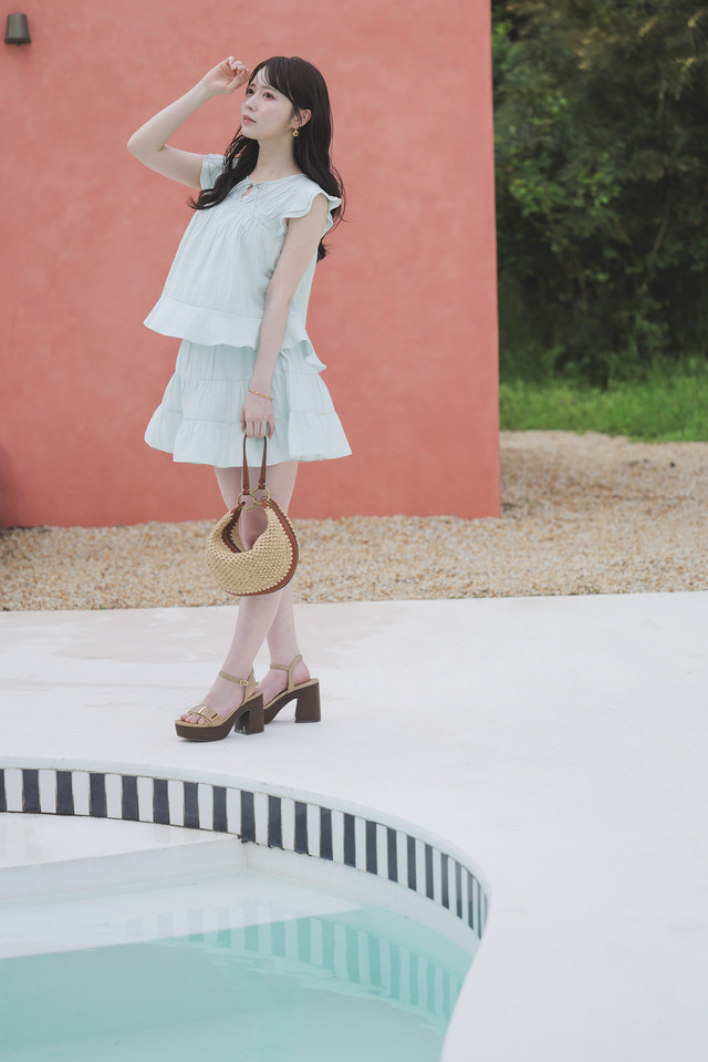 水瀬さらら×LILLIAN CARATのLOOKBOOK「Romantic Escape」が公開