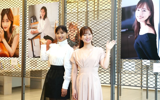 望月理恵、皆藤愛子【撮影：小宮山あきの】
