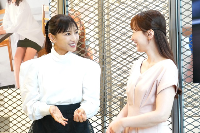 望月理恵、皆藤愛子【撮影：小宮山あきの】