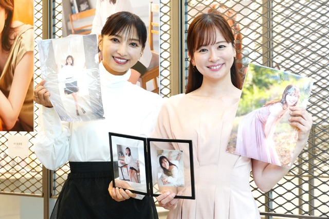 望月理恵、皆藤愛子【撮影：小宮山あきの】