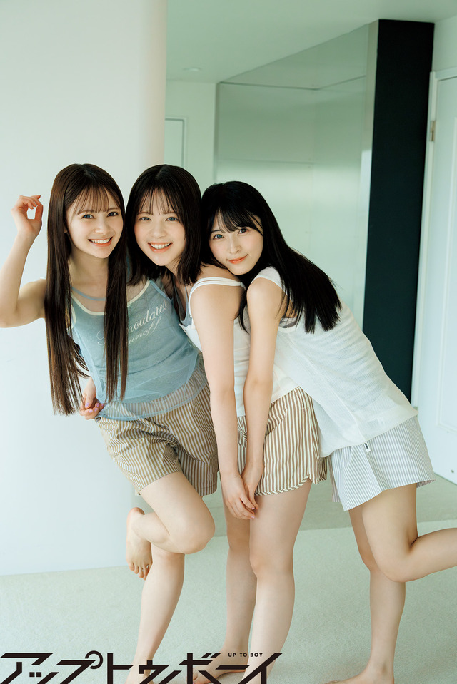 伊藤百花×川村結衣×佐藤綺星(AKB48)※左から