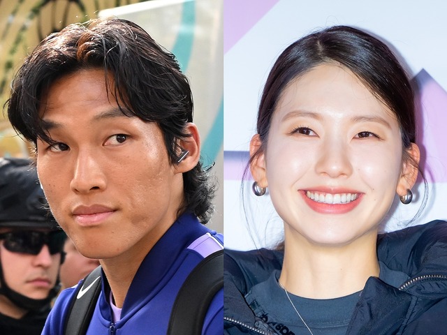 W杯出場で出産に立ち会えず…韓国代表GKキム・スンギュ、生後26日の娘と対面　妻は美人モデル