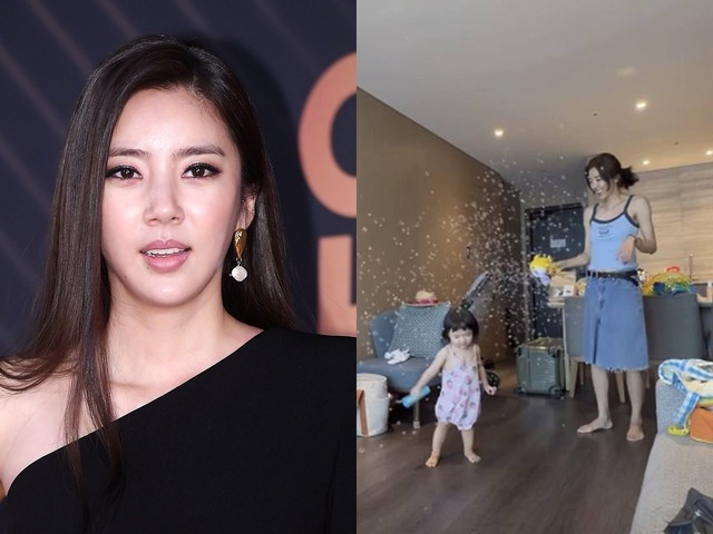 ホテルのリビングスペースでシャボン玉…批判を浴びた韓国女優が反論「床をちゃんと拭いた」
