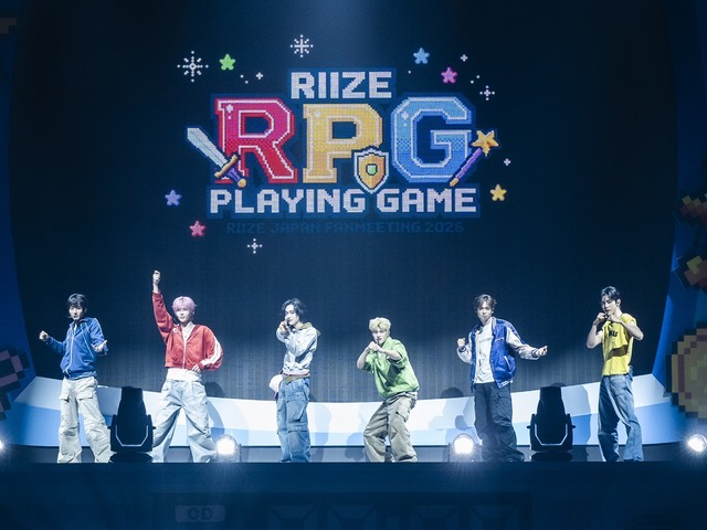 RIIZE、日本で2度目のファンミーティング「RIIZE JAPAN FANMEETING 2026 RPG - RIIZE PLAYING GAME -」が開幕！