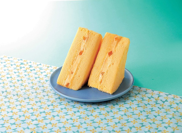 【台湾サンドイッチ専門店 洪瑞珍(ホンレイゼン)】「カステラサンド(マンゴー)」551円(1個) ＜各日限定50点＞