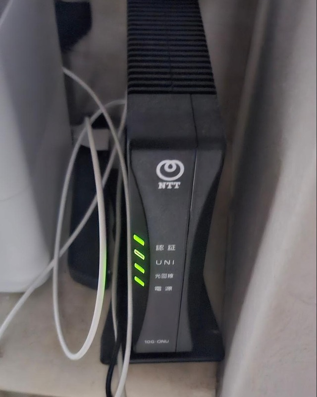 NTT製の10G-ONU