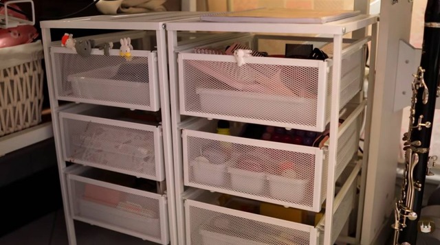 IKEAの引き出しを後付けして収納を確保（C）RafiRaffee