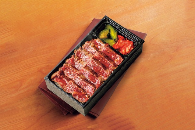 宮崎・宮崎和牛【YAKINIKU HITOKIWA】[初出店][実演]宮崎和牛赤身肉ステーキ弁当