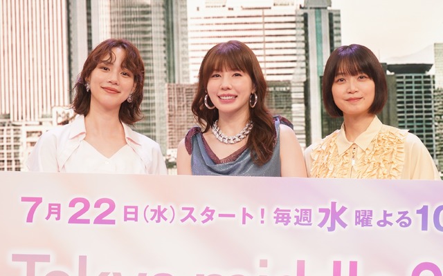 フジテレビ7月期新水10ドラマ『Tokyo middle 30』制作発表会【写真：竹内みちまろ】