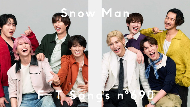 Snow Man「THE FIRST TAKE」初登場　「グッタイム」スペシャルアレンジで一発撮り