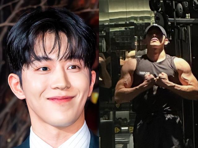 「何事!?」俳優ナム・ジュヒョク、キュートなルックスからは想像できない“バッキバキ”の筋肉
