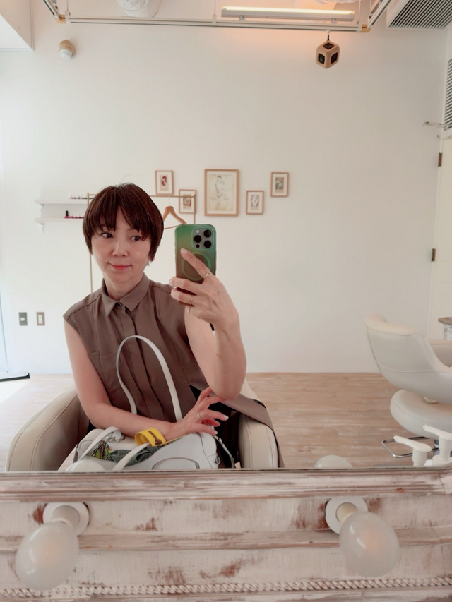 渡辺満里奈、久々のショートヘアに反響「夏らしくて、、、可愛い」