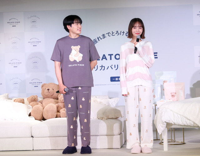 左から）池田直人（レインボー）、井桁弘恵【撮影／平木昌宏】