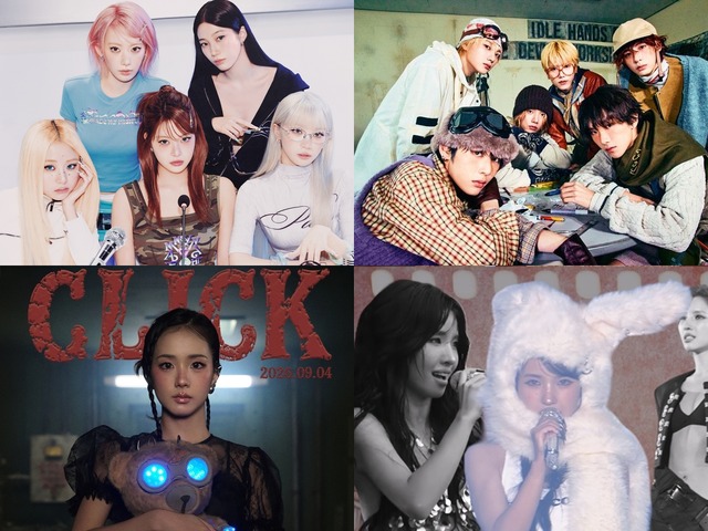 LE SSERAFIM、BOYNEXTDOOR、BLACKPINKメンバーまで　9月のK-POP界はカムバックラッシュ