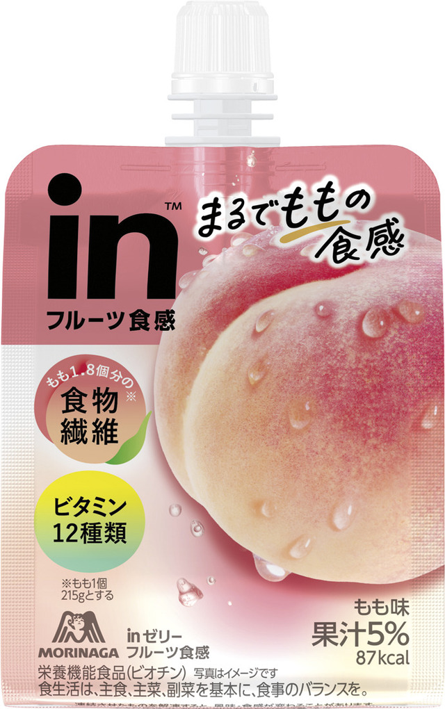 ｉｎゼリー フルーツ食感<もも>