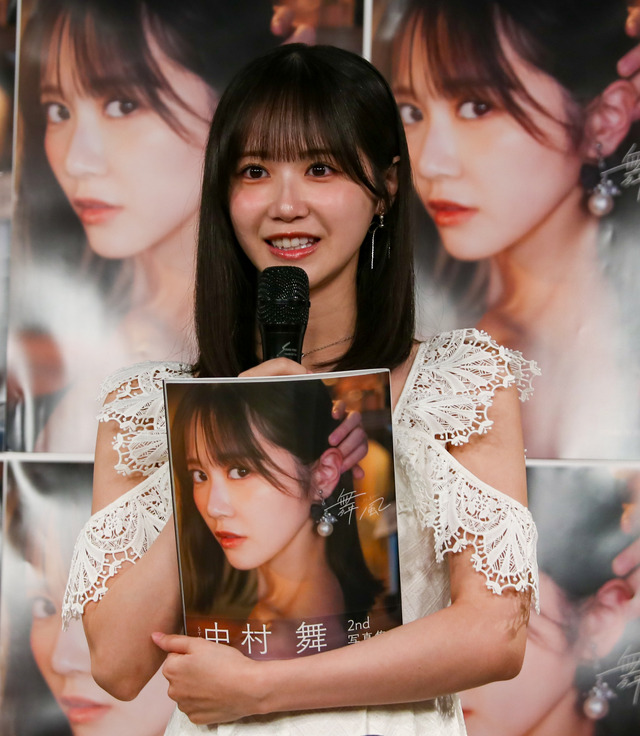 STU48・中村舞【撮影：平木昌宏】