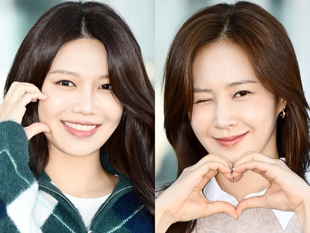 新ユニット「ヒョリス」も話題！少女時代・スヨン&ユリ、手をつないで空港に登場　19年来の友情に反響