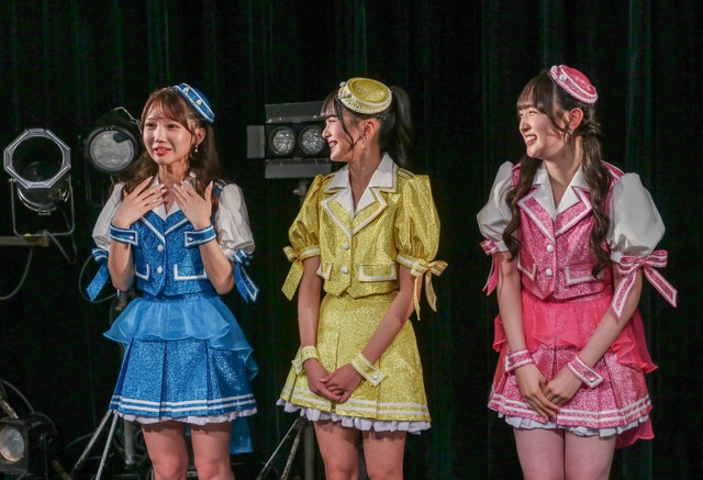 門林有羽、新森二愛、浜田萌帆【撮影：平木昌宏】