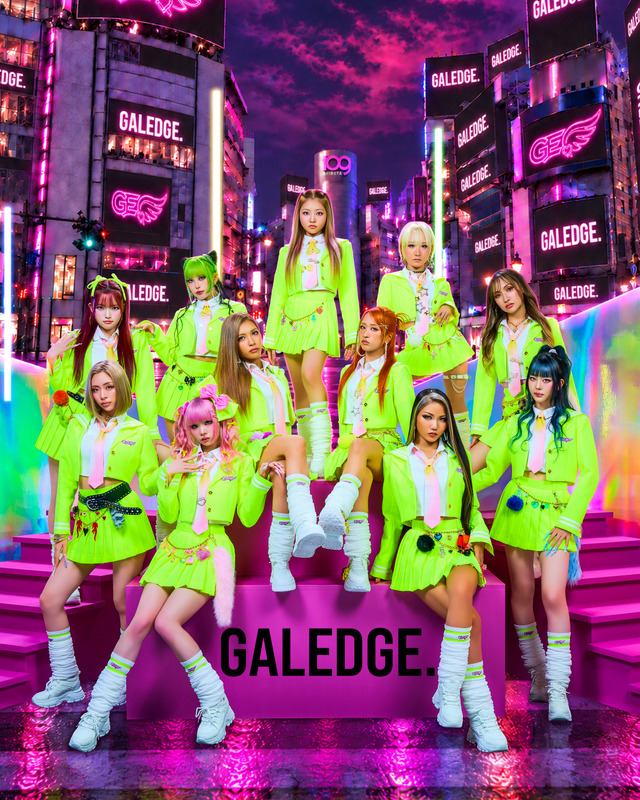 J-POPでもK-POPでもない“G-POP”誕生！11人組ギャルグループ・GALEDGE.がデビュー
