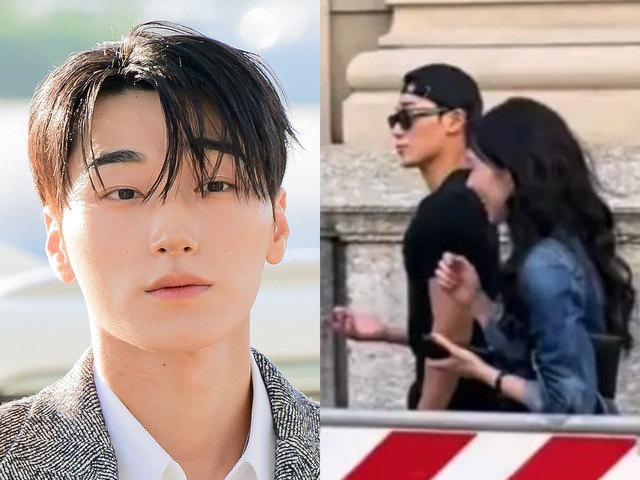 “胸ヒットダンス”ATEEZ・サン、熱愛説が浮上…海外で女性と歩く姿が拡散され、ファン騒然