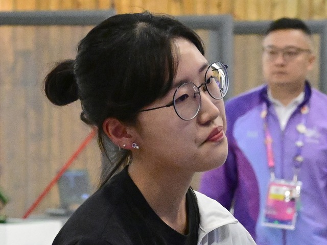 パリ五輪金メダリスト、まさかの個人予選敗退で涙…団体では銀も女子射撃韓国代表が無念の結果に【アジア大会】
